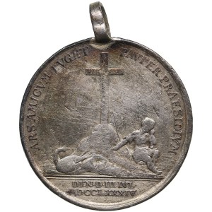 Latvia AR Memorial Medal - Death of Waldemar Dietrich, Baron von Budberg 1784