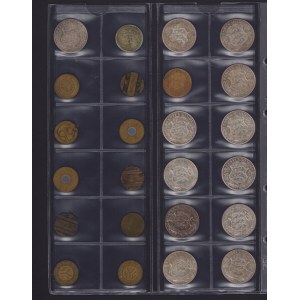 Coin Lots: Estonia, USA, zetons (24)