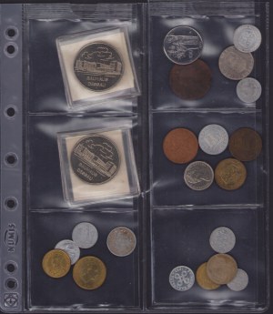 Coin Lots: Italy, Czechoslovakia, Nigeria, Estonia, Canada, Poland, Sweden, etc (22)