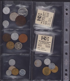Coin Lots: Italy, Czechoslovakia, Nigeria, Estonia, Canada, Poland, Sweden, etc (22)