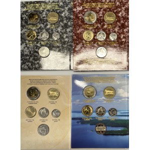 Finland Coinage sets 1999, 2001 (4)