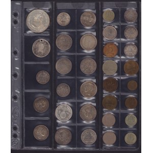 Coin Lots: Russia, USSR, Germany, Sweden, Austria, Mexico (33)