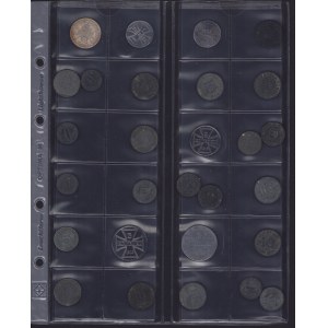 Coin Lots: Small collection of Germany, Russia (OST) (28)
