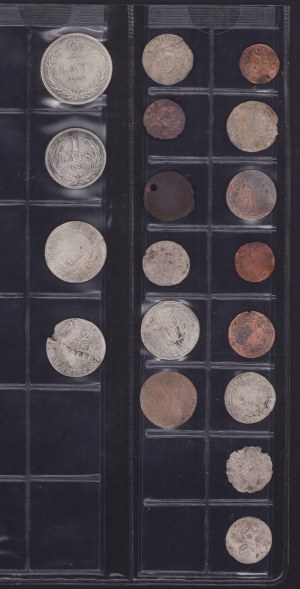 Coin Lots: Latvia, Lithuania, Sweden ... (18)