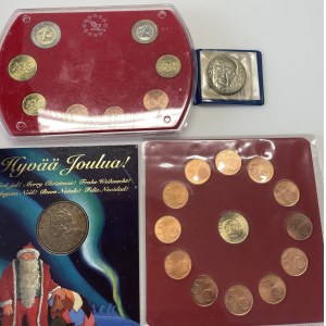 Small collection of coins - Finland, Latvia, EU States (23)