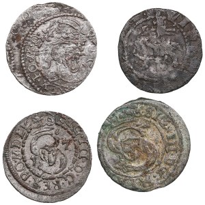 Lot of coins: Livonia, Poland-Lithuania, Gotland (4)