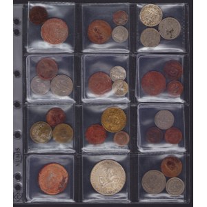 Coin Lots: Mexico, Chile, Bolivia, Peru, Canada, USA, etc (31)