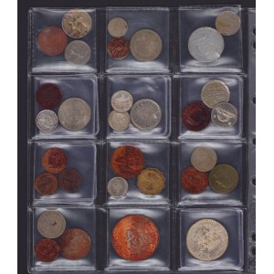 Coin Lots: Mexico, Chile, Bolivia, Peru, Canada, USA, etc (31)