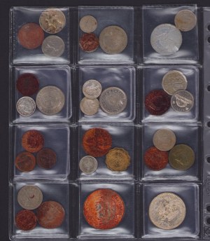 Coin Lots: Mexico, Chile, Bolivia, Peru, Canada, USA, etc (31)
