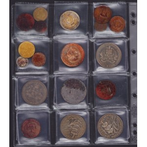 Coin Lots: Jamaica, Uruguay, Costa Rica, Caribbean, Mexico, USA, etc (18)