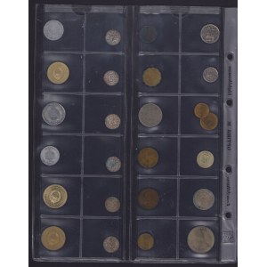 Coin lots: Netherlands, Bulgaria, Hong Kong, Germany, Sweden - Riga, Yugoslavia, Korea (25)