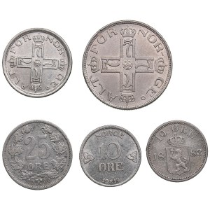 Lot of coins: Norway (5)