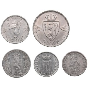 Lot of coins: Norway (5)