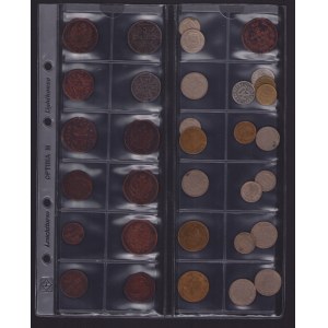 Coin lots: Russia, USSR, Sweden, Estoniam, Germany (33)