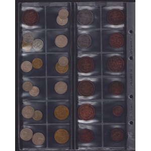 Coin lots: Russia, USSR, Sweden, Estoniam, Germany (33)