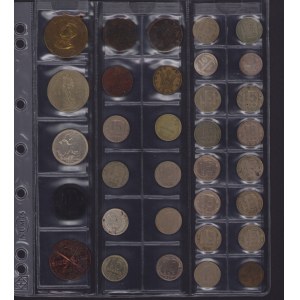 Coin Lots: Russia, USSR, Sweden, Great Britain, Lithuania (33)