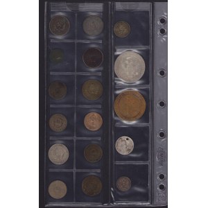 Coin Lots: Russia, USSR, Poland, Finland (17)