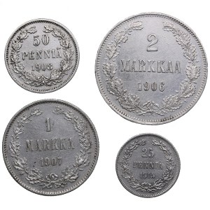 Lot of coins: Russia, Finland (4)