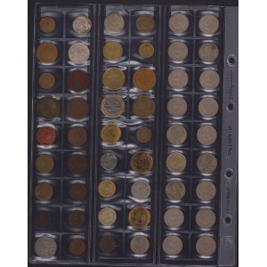 Coin Lots: Russia, USSR, Belarus, Latvia, Czechoslovakia, Yugoslavia, Finland, Germany, Estonia, Italy (54)