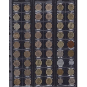 Coin Lots: Russia USSR, Germany, Romania, Czechoslovakia, Netherlands (54)