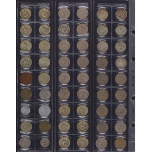 Coin Lots: Russia USSR, Germany, Romania, Czechoslovakia, Netherlands (54)