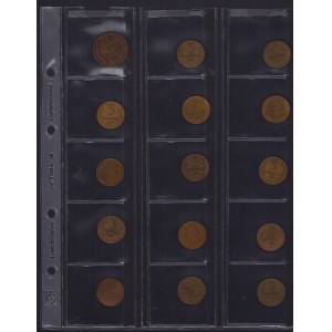 Coin Lots: Russia USSR 3 kopecks (15)