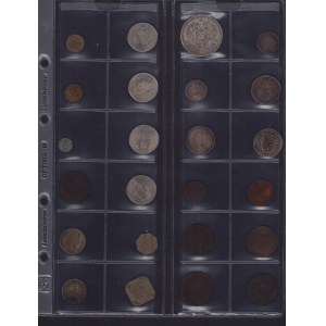 Coin Lots: USA, Russia, India, Germany, Austria, UK, Canada etc (24)