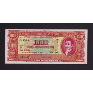 Bolivia 1000 bolivanos 1945