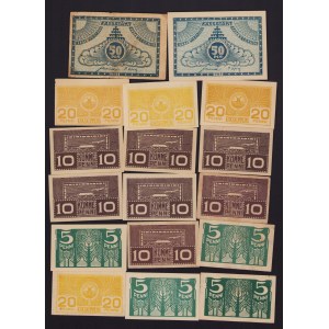 Collection of Estonia banknotes 1919 (17)