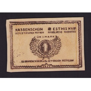 Estonia 1 mark 1919 - Forgery