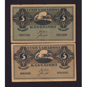 Estonia 5 marka 1919 (2)