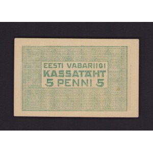 Estonia 5 penni ND (1919)