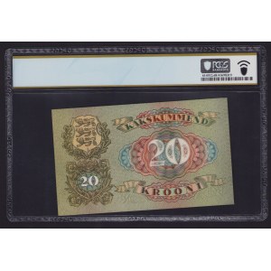 Estonia 20 krooni 1932 - PCGS 68 PPQ