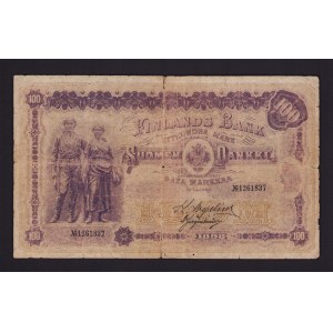 Finland, Russia 100 Markkaa 1898