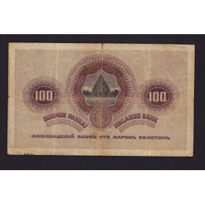 Finland, Russia 100 Markkaa 1909