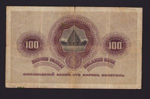 Finland, Russia 100 Markkaa 1909
