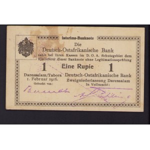 Germany, East Africa 1 rupia 1916