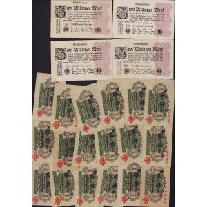 Lot of World paper money: Germany (36)