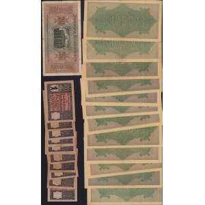 Lot of World paper money: Germany (24)