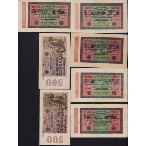 Lot of World paper money: Germany (47)