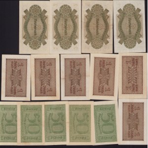Collection of Germany 1 and 2 reichsmark 1940-1945 (15)