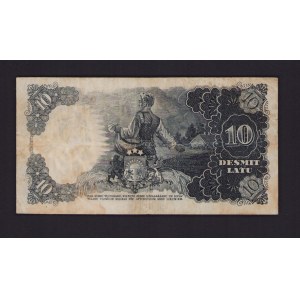 Latvia 10 latu 1940