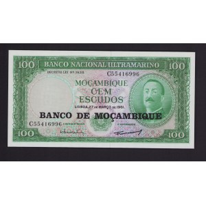 Mozambique 100 escudos 1961