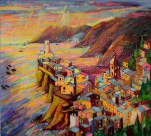 Magdalena Kurek (ur. 1979), Sunset in Italy, 2022