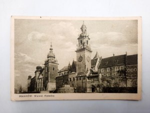 Pocztówka - Kraków Wawel katedra [1949]