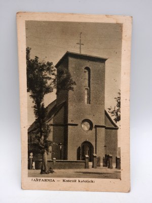 Pocztówka - Jastarnia - Kościół katolicki [1949]