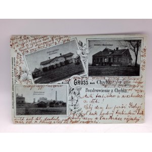 Pocztówka - Chybie - Gruss aus Chybi [1906]