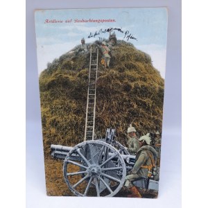 Pocztówka - Magdeburg Niemiecka Artyleria