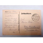 Pocztówka - Pranie i prasowanie [1918 ] feldpost
