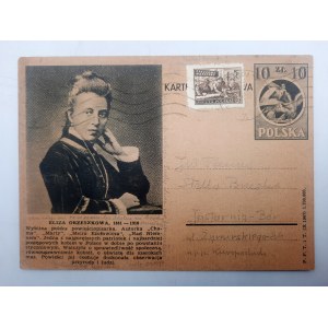 Karta Pocztowa - Eliza Orzeszkowa [1950]